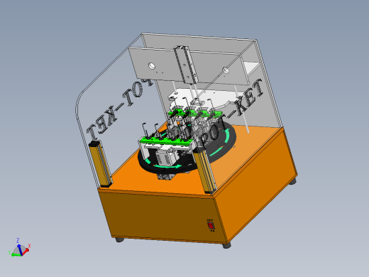 自动转盘测试治具