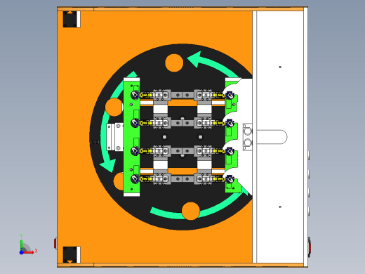 自动转盘测试治具前视缩略图