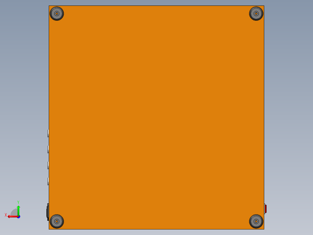 自动转盘测试治具后视图