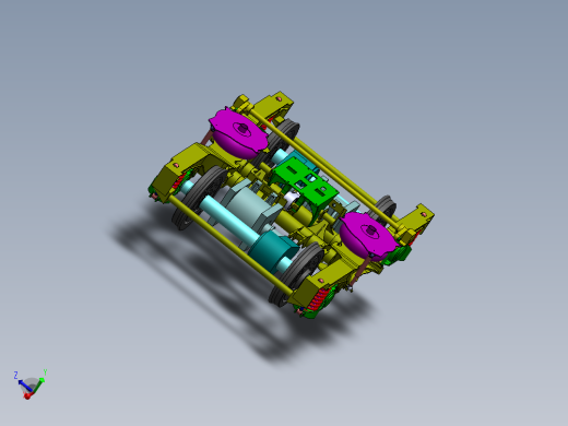 机械设计-120km速度级B型地铁拖车转向架结构设计 含3D图说明PDF