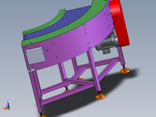 G719 转弯皮带线