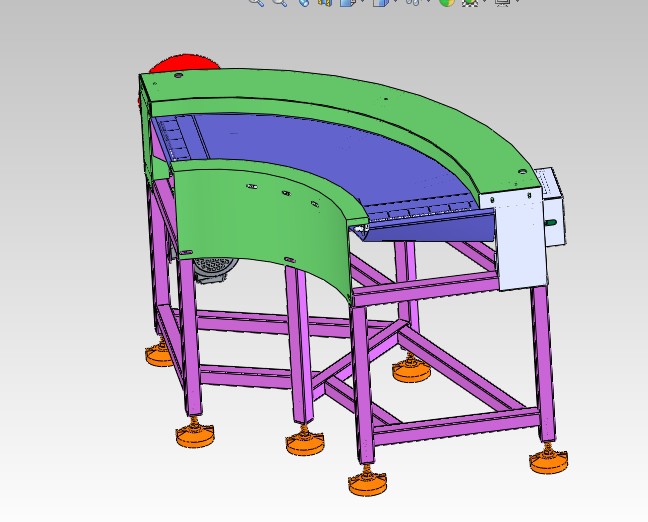 G719 转弯皮带线