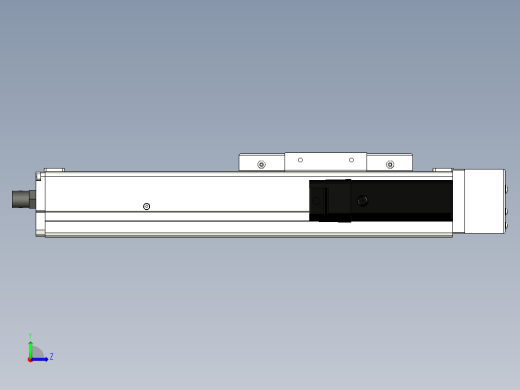 Toyo东佑达直线模组-ECH12-150-BR-100W+煞車左视缩略图