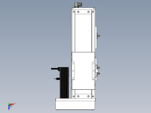 Toyo东佑达直线模组-ECH12-150-BR-100W+煞車俯视缩略图