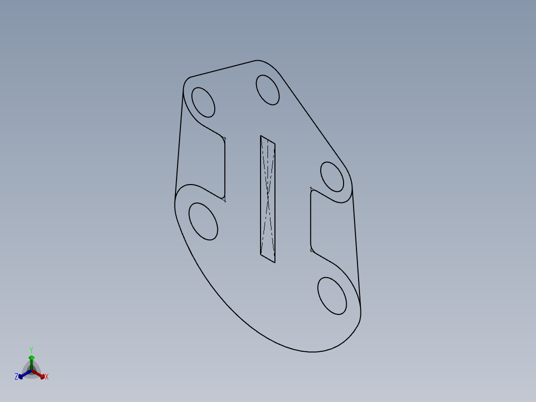 SW建模练习题-practice 6正等轴测图