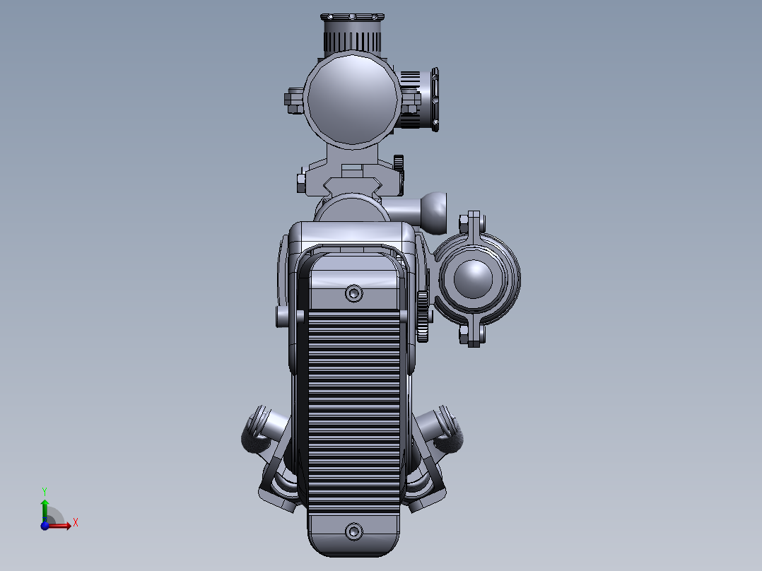 狙击步枪前视图