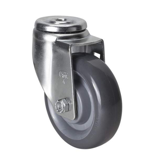 标准脚轮-WH-5074-76 4in SWIVEL BOLT HOLE MOUNTING H=129缩略图