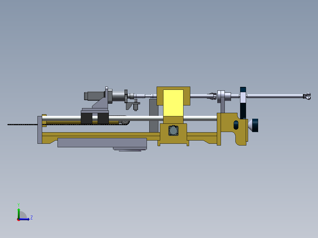 锚杆钻机左视图