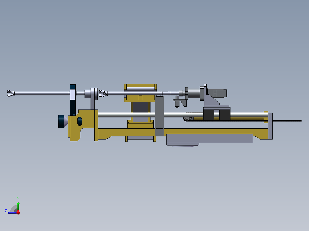 锚杆钻机右视图