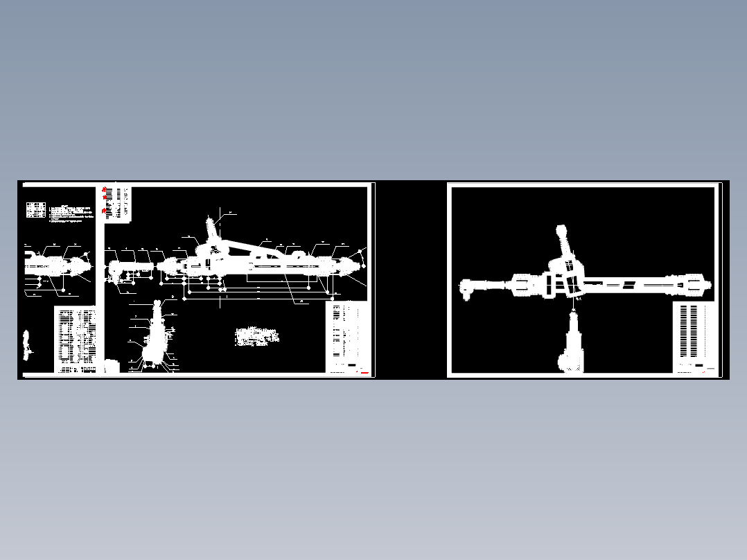JX718-奇瑞汽车转向机构设计【齿轮齿条式】