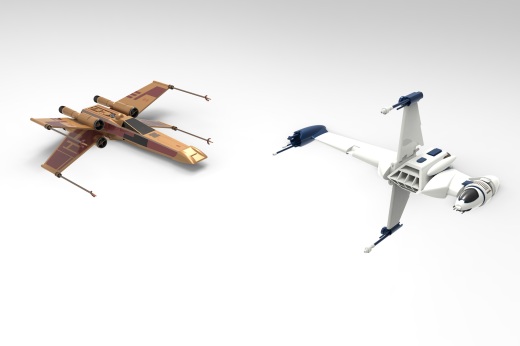 x-wing飞船缩略图