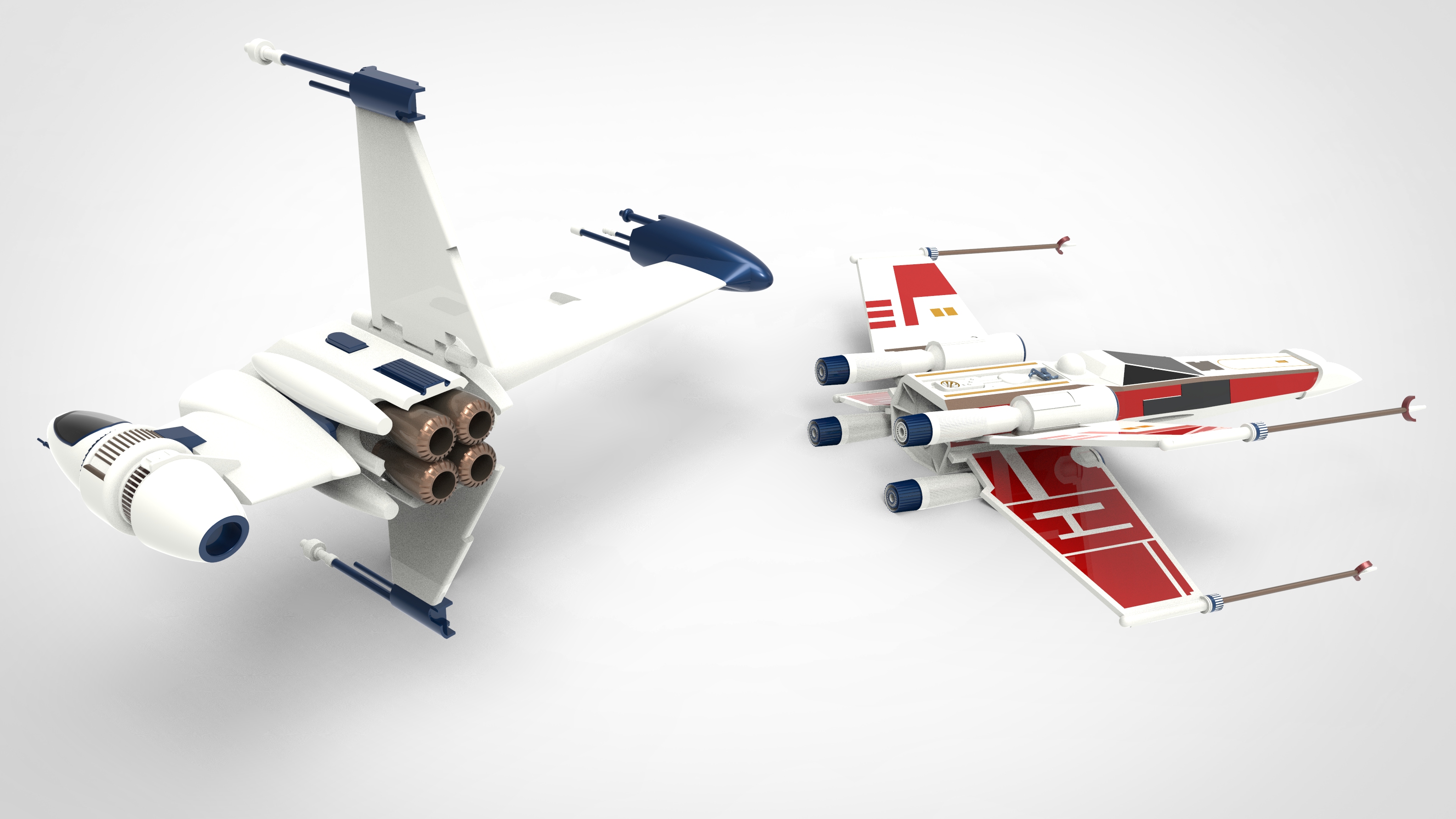 x-wing飞船