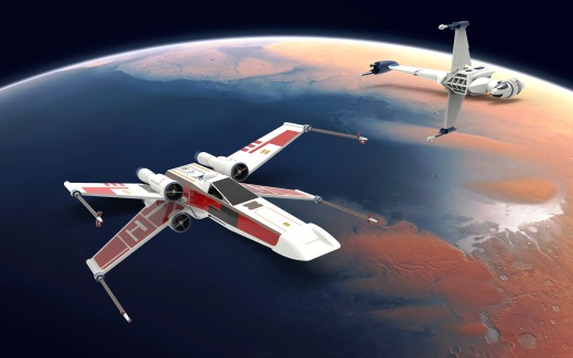 x-wing飞船缩略图