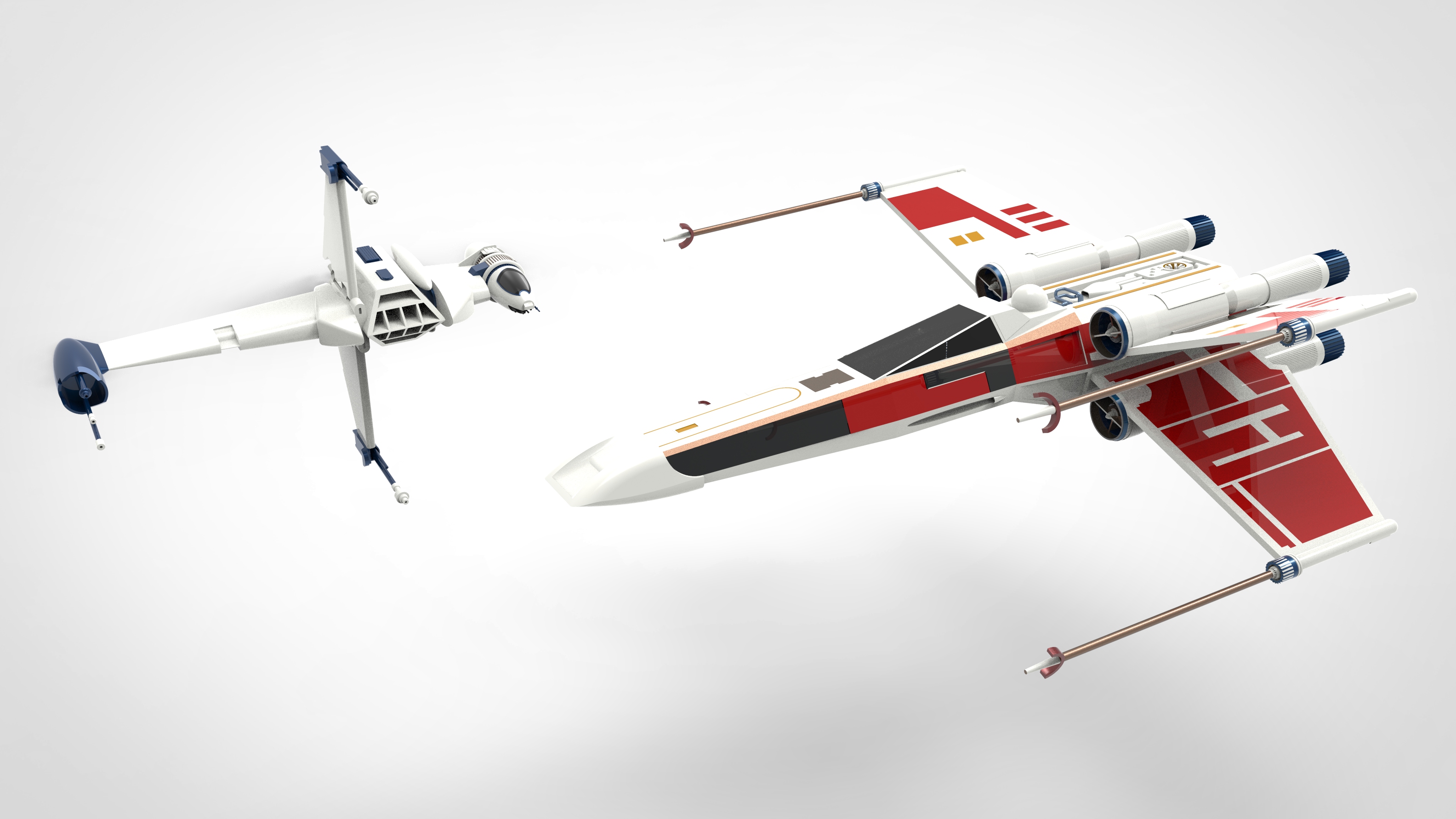 x-wing飞船
