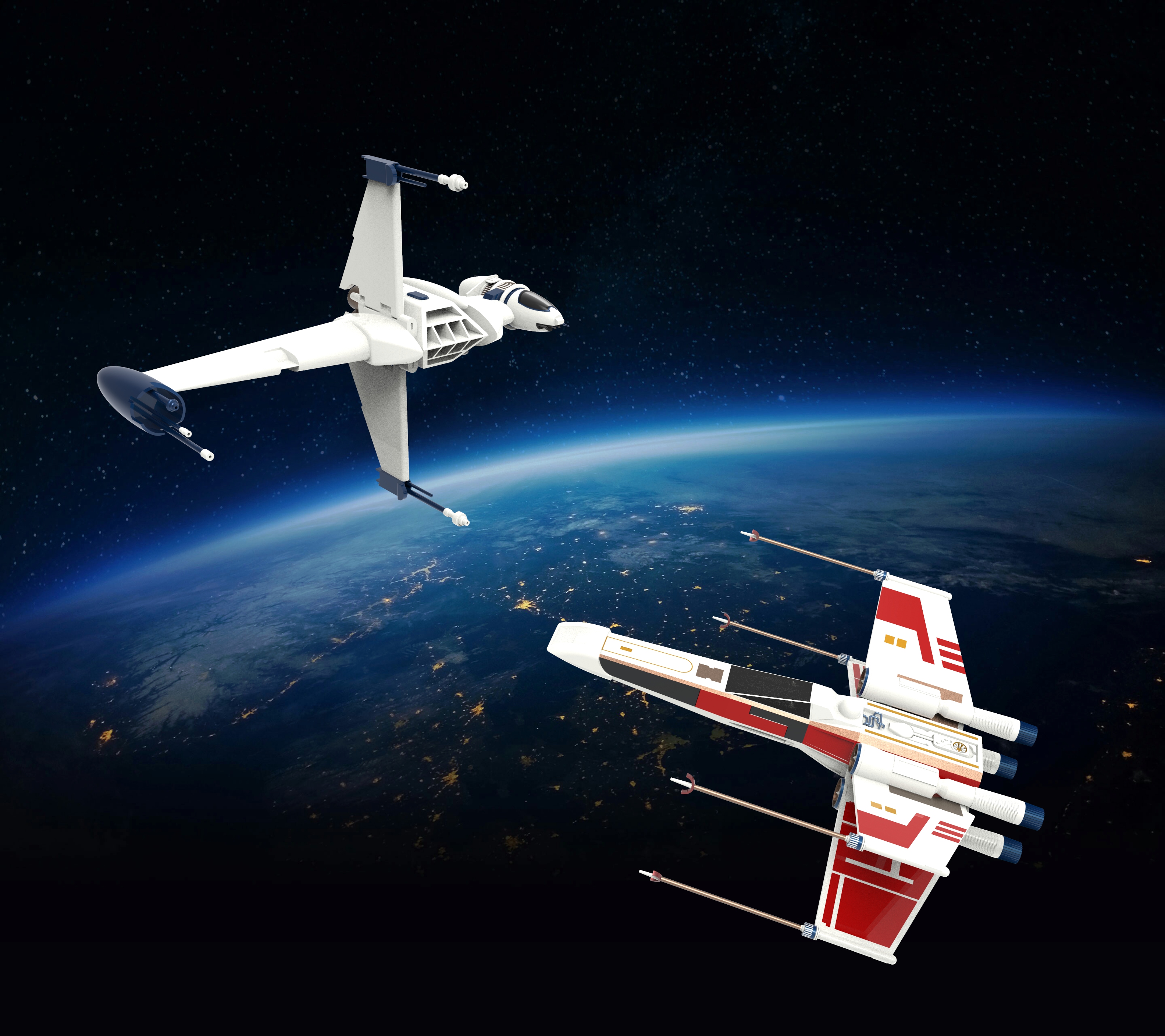 x-wing飞船