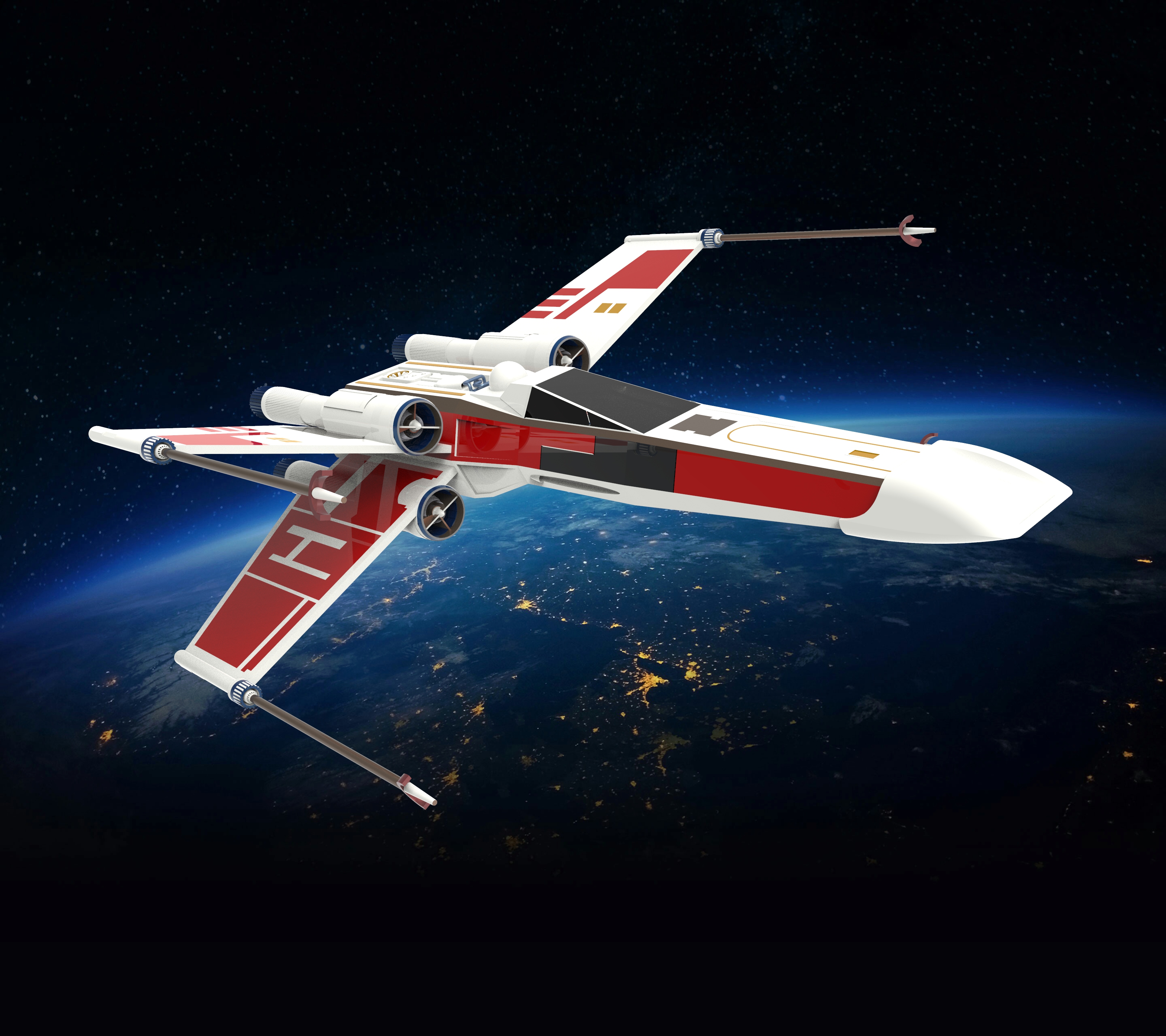 x-wing飞船