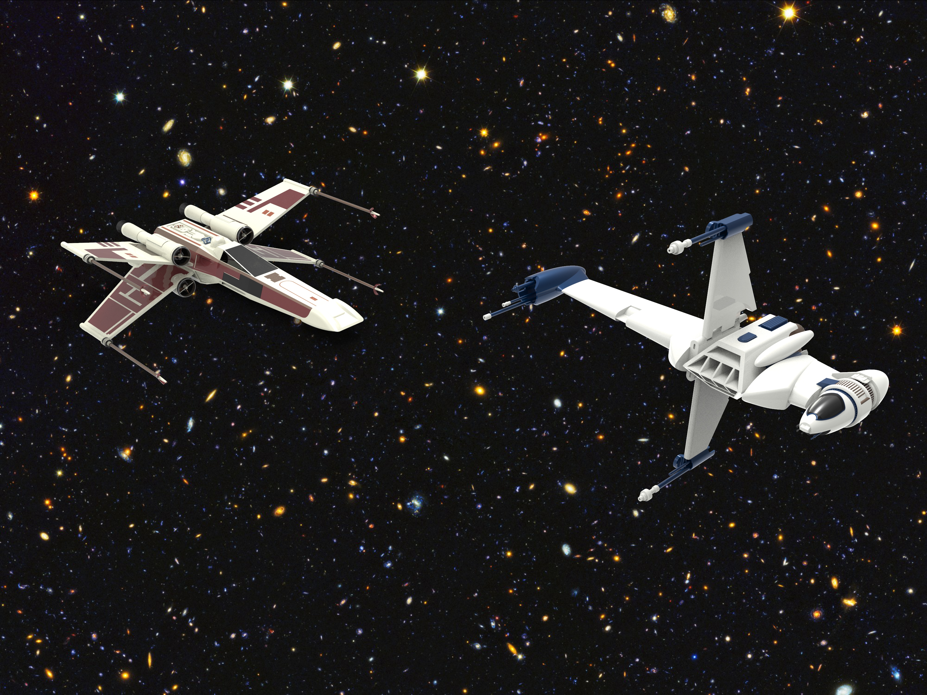 x-wing飞船