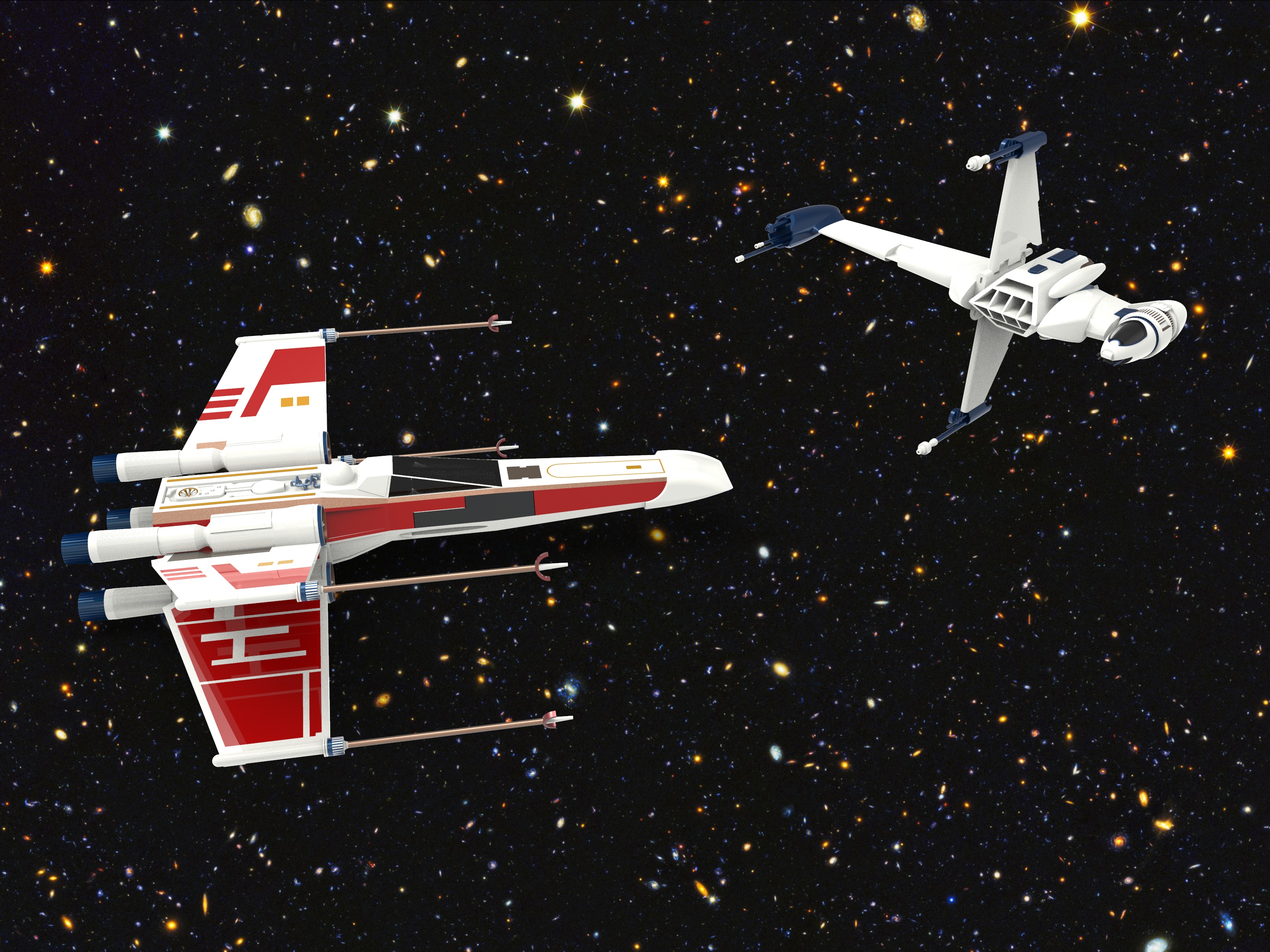 x-wing飞船