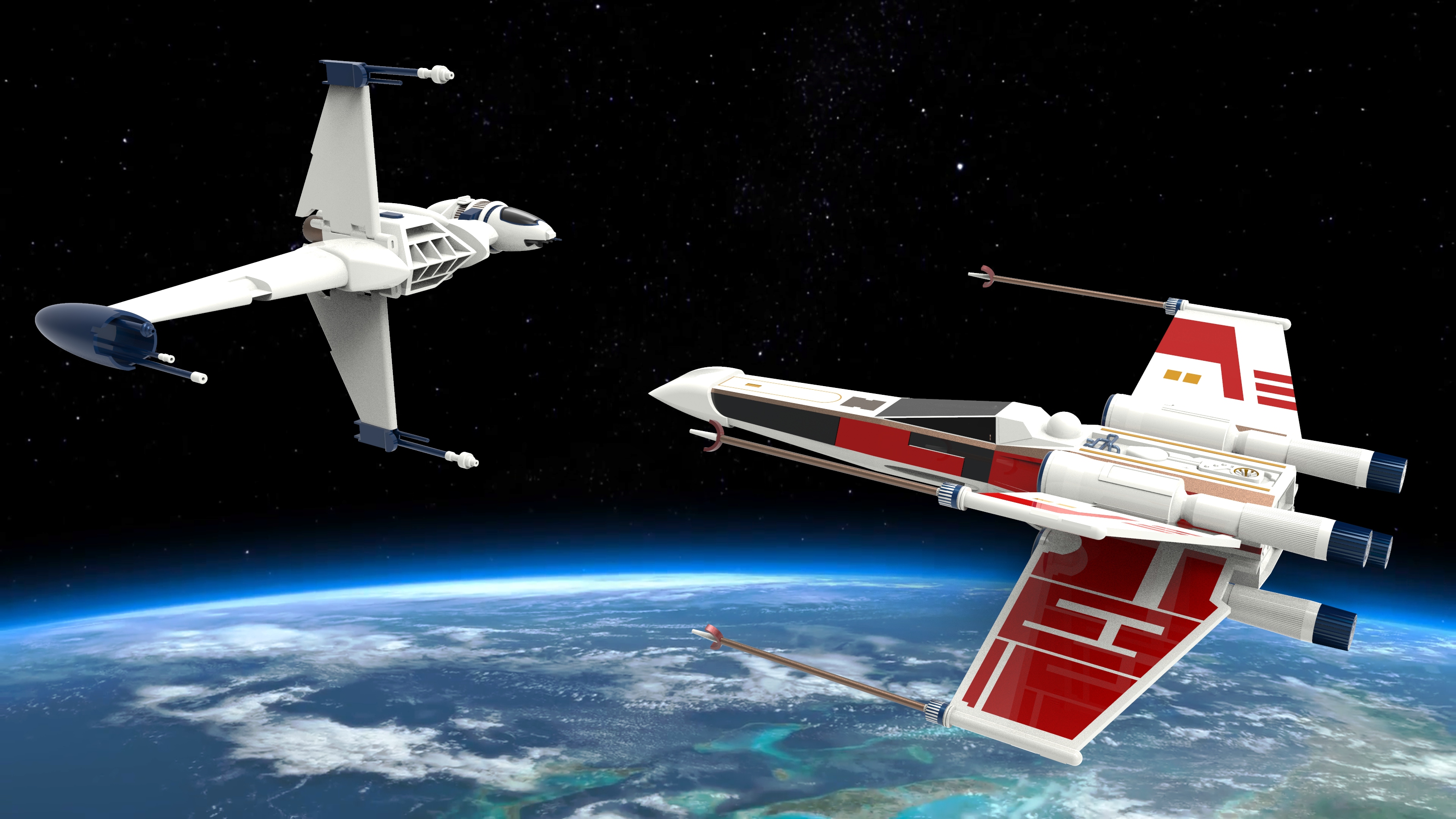 x-wing飞船