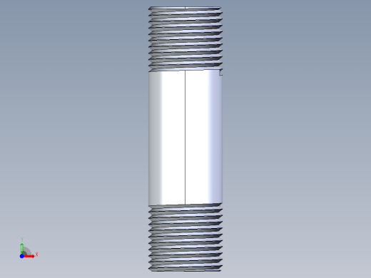 聚氯乙烯配件33-Sch80_Nipple_MPTxMPT_861-081_0.5in x 3in前视缩略图