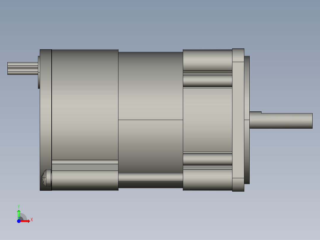 M41A3S2L微型齿轮调速马达前视图