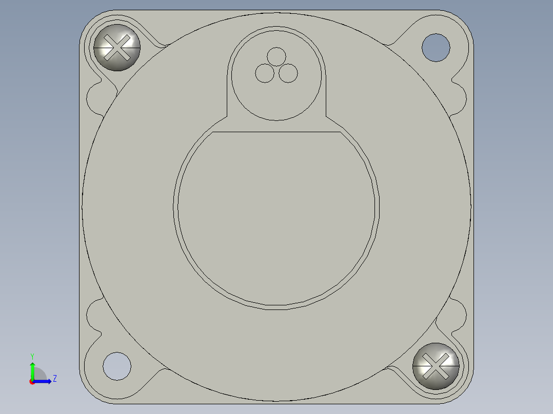 M41A3S2L微型齿轮调速马达左视图