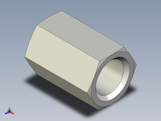 螺母-Nut_M8-15-10-15-15.stp正等轴测缩略图