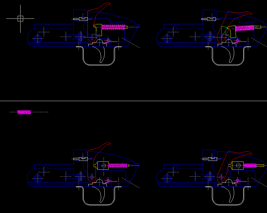 改进式松鼠单管猎枪（加工图纸）（精品全套CAD详细图）