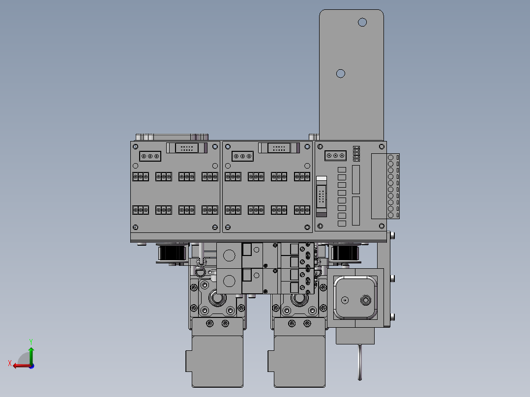 传送机构stp后视图