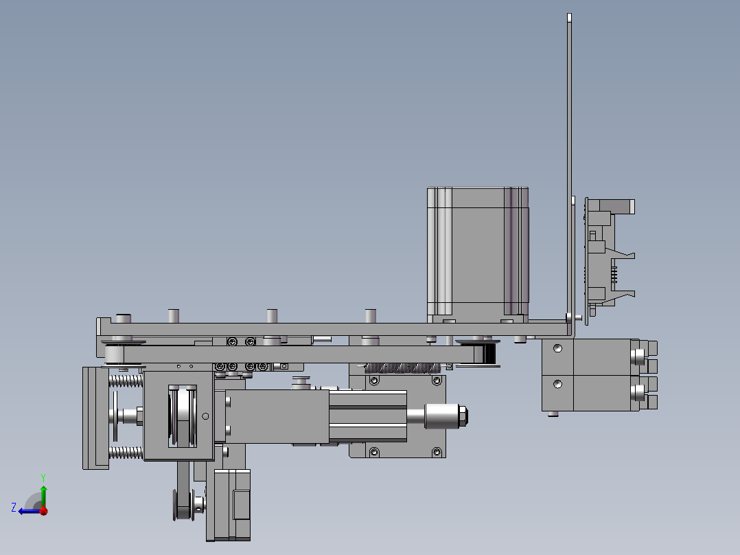 传送机构stp右视图