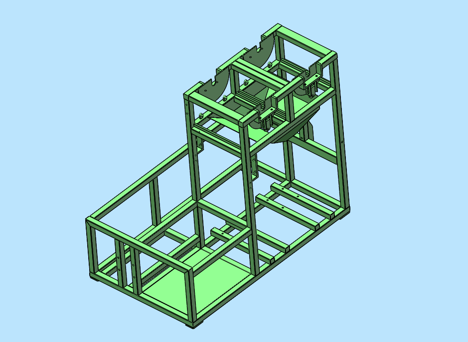 花生剥壳机模型图