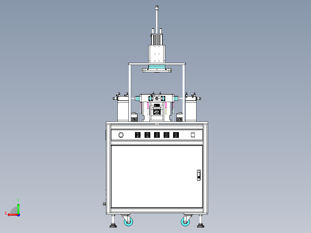 音箱底部折边设备sw22可编辑后视图
