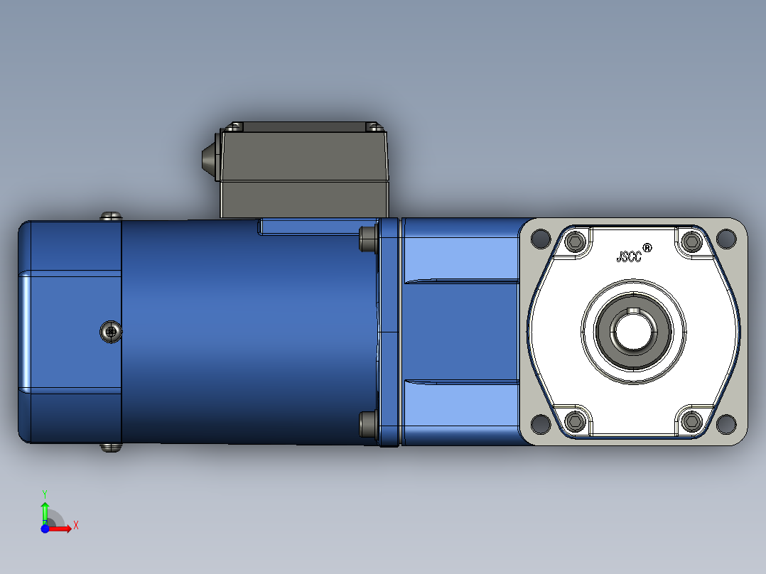 YT系列调速电机-90yt02-180前视图