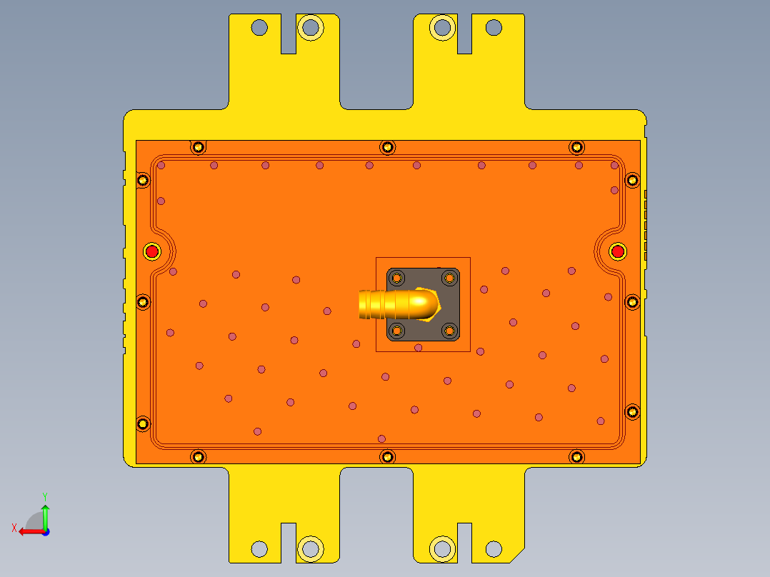GY510-D笔记本CNC工装夹具三维模型-CNC2-191230后视图