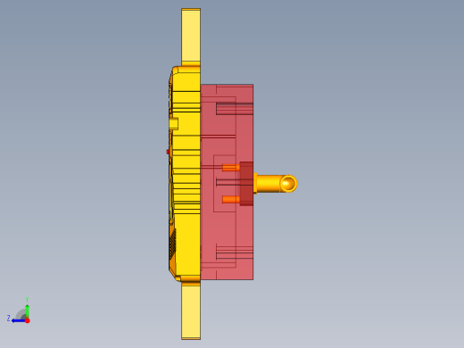 GY510-D笔记本CNC工装夹具三维模型-CNC2-191230右视缩略图