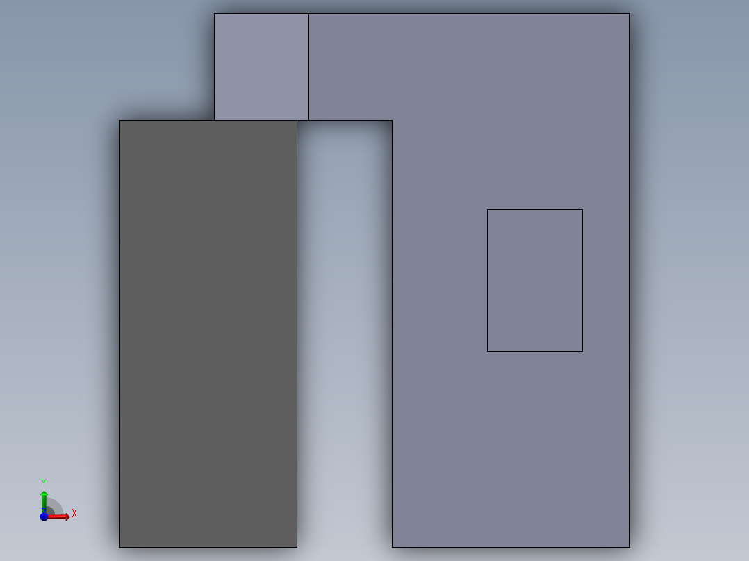 自行车立体车库前视图