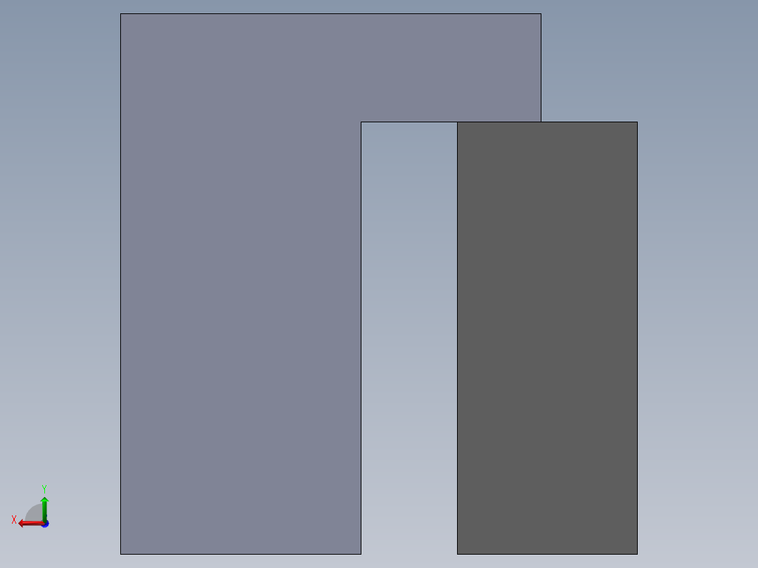 自行车立体车库后视图