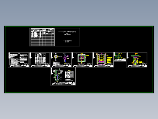 10000t_d一体化污水泵站施工图