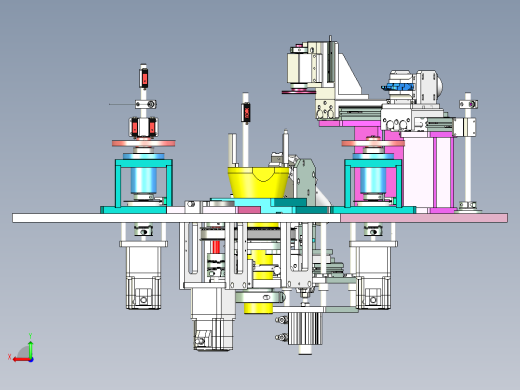 轴承内外圈间隙检测设备设计后视缩略图