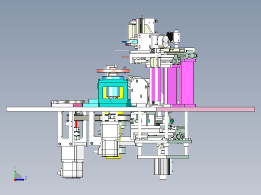 轴承内外圈间隙检测设备设计左视缩略图