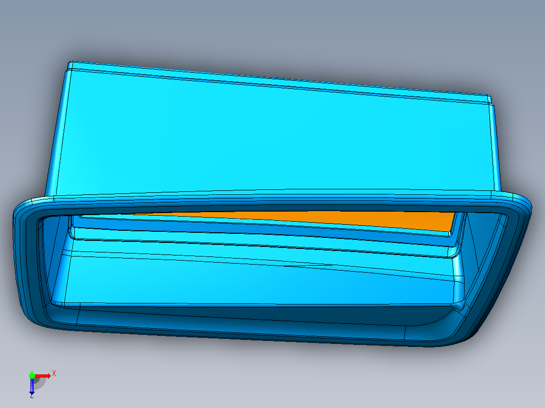 问界M8HUD抬头显示保护罩俯视图
