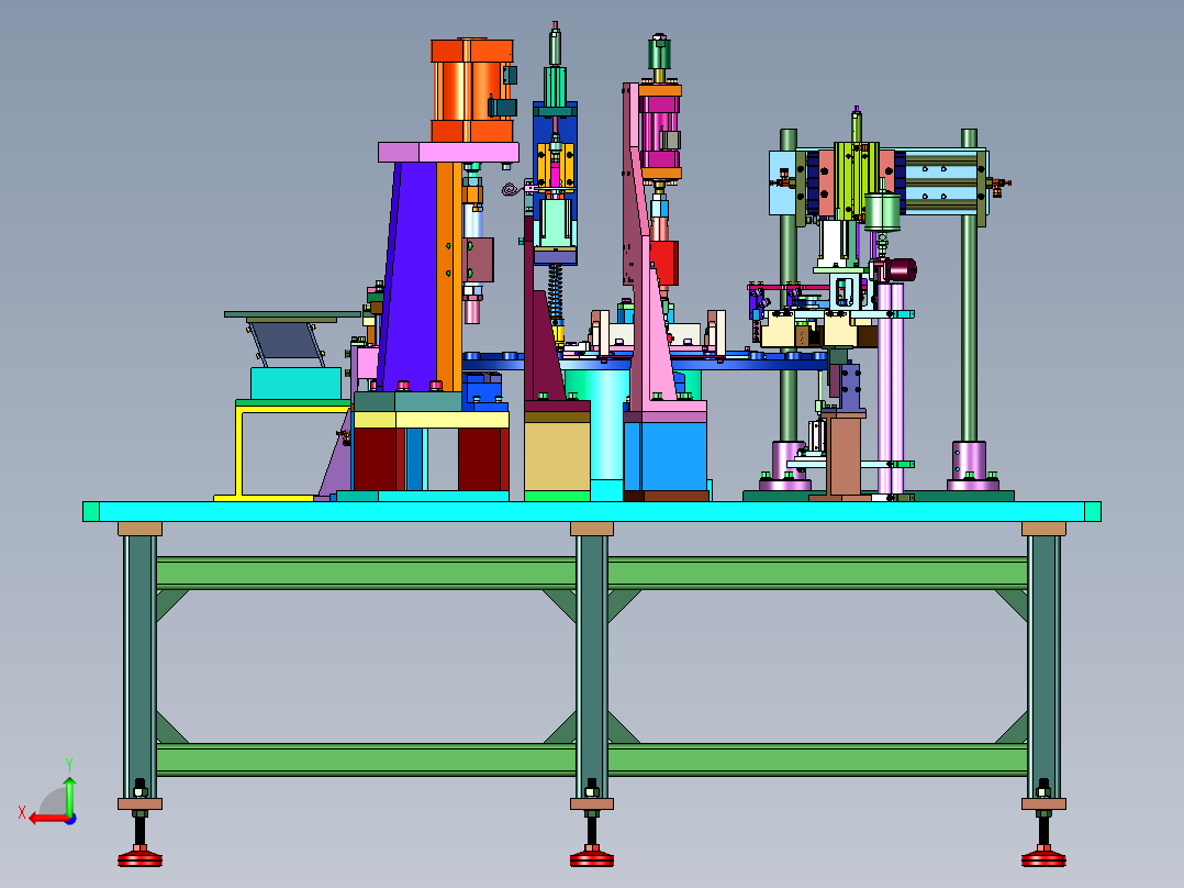 用于火花塞螺纹的理纹机后视图