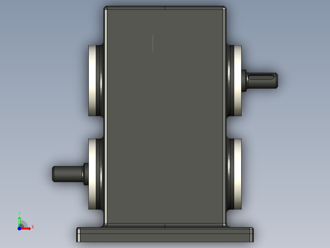 B2004679-减速机前视图