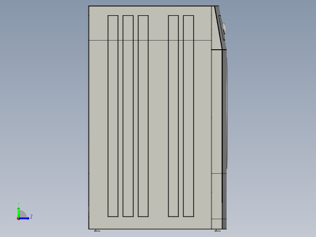 洗衣机(4)左视图