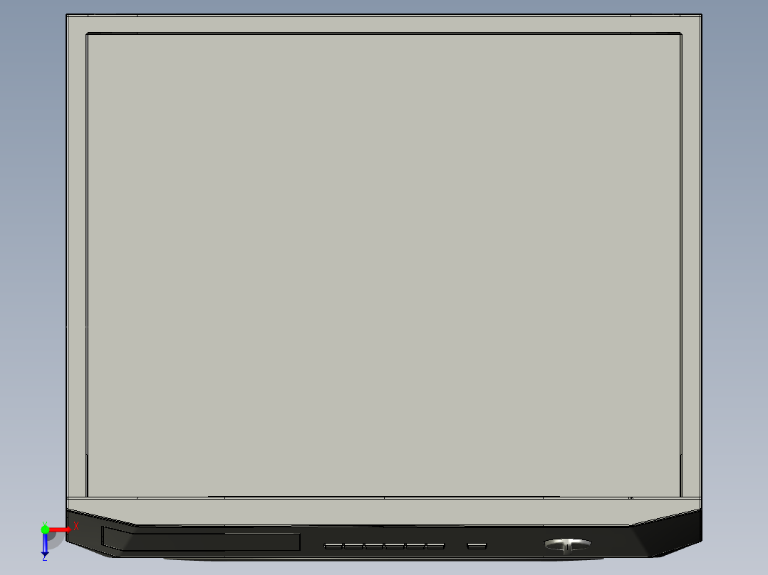 洗衣机(4)俯视图