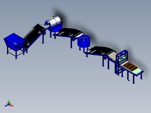 制砖机正等轴测缩略图