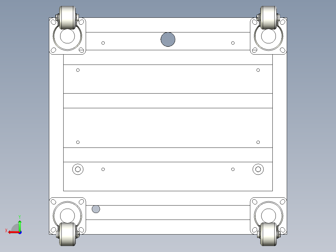 电竞键盘键帽定压力压合机后视图