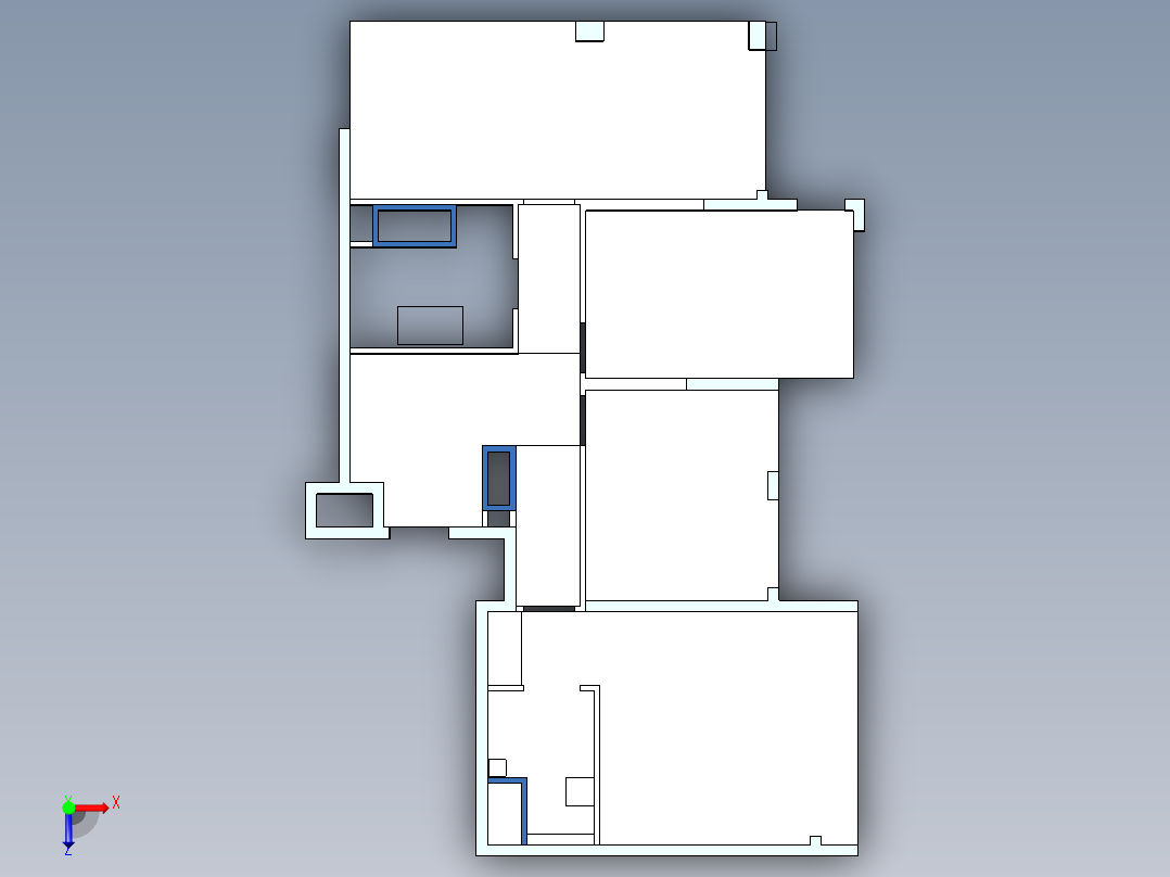 迪姆卡公寓俯视图