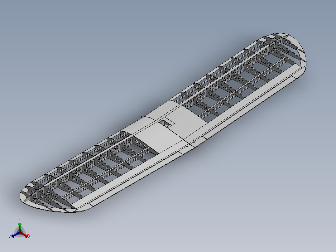 飞机起落架机总成3D模型SolidWorks三维设计图 Catia设计正等轴测图