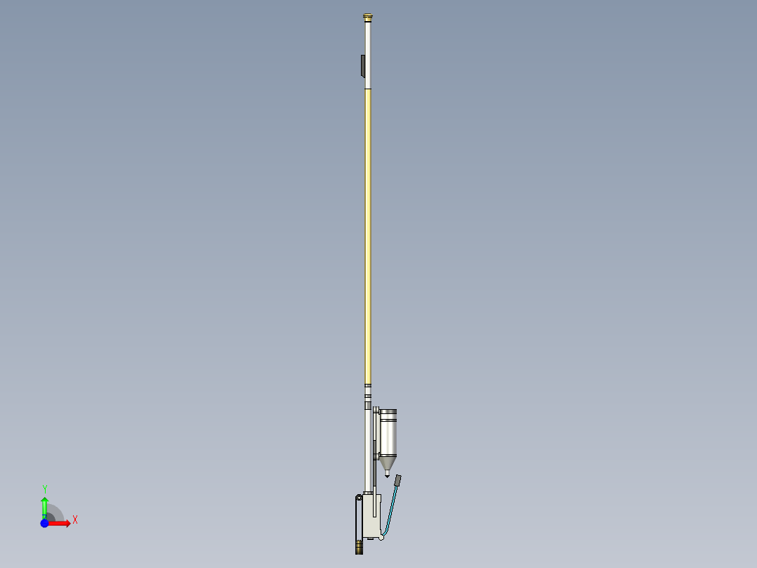工具（接地装置）前视图